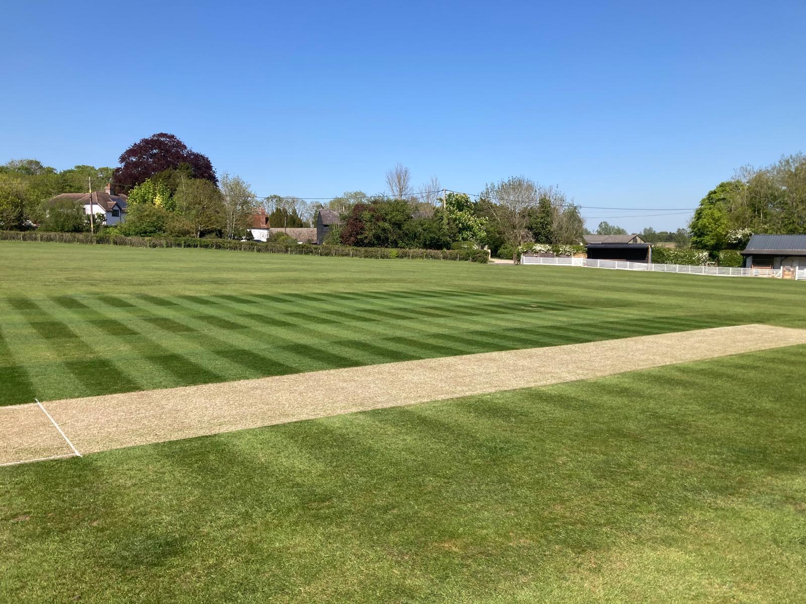 Lindsell Cricket Club ground in rural Essex